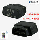 ELM327 OBD2 OBDII Bluetooth Car Fault Diagnostic Scanner New For Android To S0B3