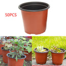 50X Plastic Nursery Pot Double Plant Seedling Holder Raising Block Pots New FPB