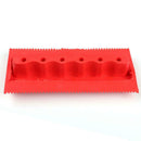 2pcs Rubber Red Wood Grain Graining Pattern Wall Paint DIY Painting Tool