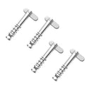 4 Pack Bimini Top Pins Quick Release Pin 1/4 inch 6mm with Spring for Boats Deck