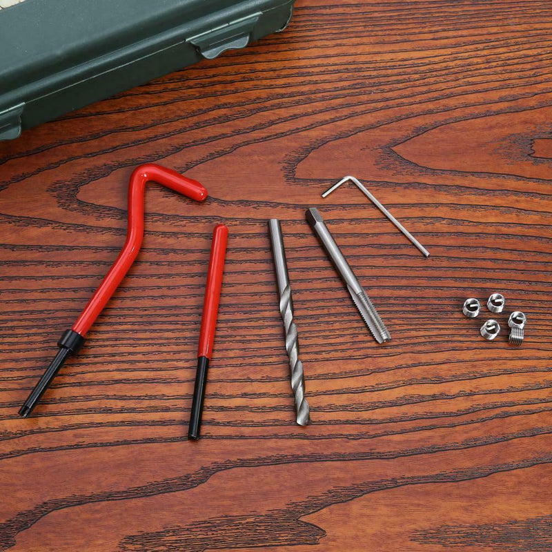 30 Piece M6 x 1.0 Thread Repair Insert Kit Compatible Car Pro Coil Tools