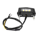 Motorcycle 3 Led Rear Tail Plate Brake Light Mini Motorcycle License Plate