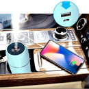 1X(Portable Mini Usb Humidifier,200Ml Ultrasonic Cool Mist Humidifier With