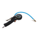 Air Tire 200Psi Pressure Inflator Gauge Chuck Air Compressor Hose with Dial