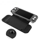 Gray Anti-slip PC Protective Skin Cover PU Hard Shell for Nintendo Switch Lite