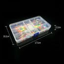 31 pcs Assorted Fishing Lures Metal Fishing Baits Bass Spoon Spinner Baits  L4B9