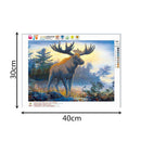 Moose DIY 5D Diamond Painting Rhinestone Embroidery Cross Stitch Arts Craft