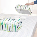 Kitchen Insulation Aluminum Foil Food Cover Folded Anti Mosquito Cover (L) A