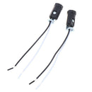 5Pcs Candelabra Base E12 Lamp Holder Light Sockets Keyless 6'' Wire Lead3C