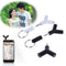2Pcs 3.5mm Male to 2Female Stereo Audio Headphone Earphone Splitter Adapter