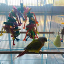 Bird Knots Block Chewing Toys-Parrot Toys Bird Toys (For Large Birds Macaw