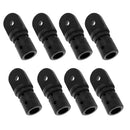 8 Pieces Nylon Marine Boat Yacht Bimini Top Fitting Inside Eye End for 7/8" Tube
