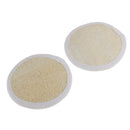 Face Exfoliating Loofah Sponge Pads (Pack of 2)- Natural Luffa Scrubber with