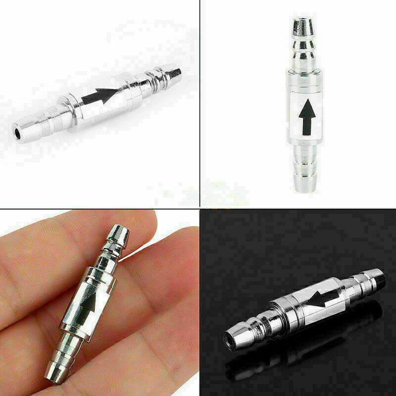 One Way Stainless Steel Check Valve For Aquarium CO2 Stainl System Air Pump V4M6