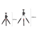 Aluminum Alloy Rotatable Camera Travel 360 Degree Foot Stand Tripod Retractable