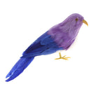 Artificial Small Feathered Foam Birds DIY Home Decor Photo Props Colorful