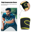 Sports Breathable Neoprene Thigh Compression Wrap Brace Sleeve SupportÂ 