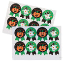 80pcs Halloween Sealing Stickers Pumpkin Ghost Labels DIY Candy Bags Stickers FT