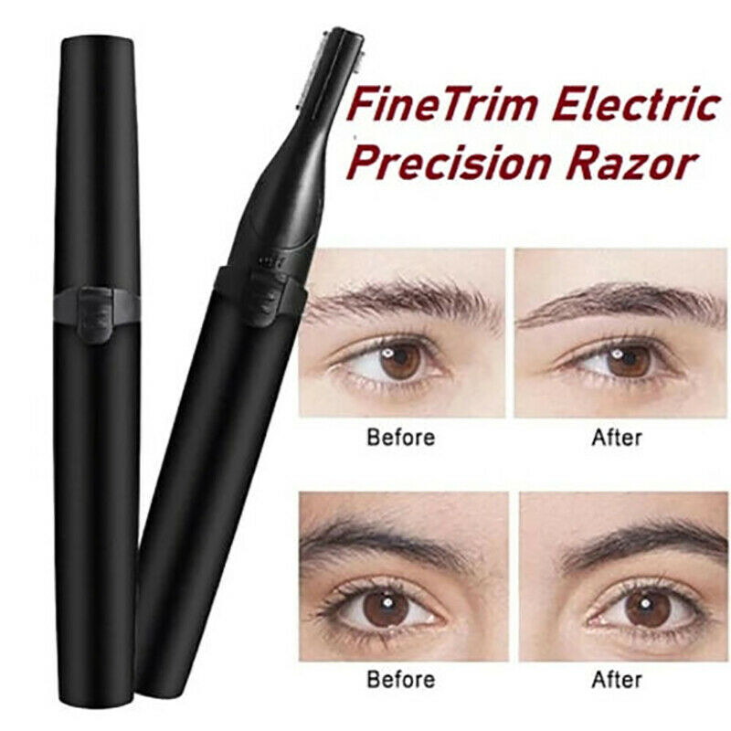 Portable Electric Precision Razor Eyebrow Trimmer Shaver Bikini Hair Remover