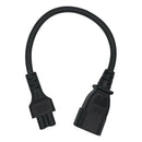 New PVC C14 Male to C5 Female C14-C5-Cable 60cm Replacement UPS Server Kit