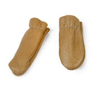 3 Pairs Leather Finger Cots Covers Sleeves for Fingers Protection