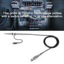 P6100 2X High precision oscilloscope probe 1X 10X 100MHz crocodile clam ALQ