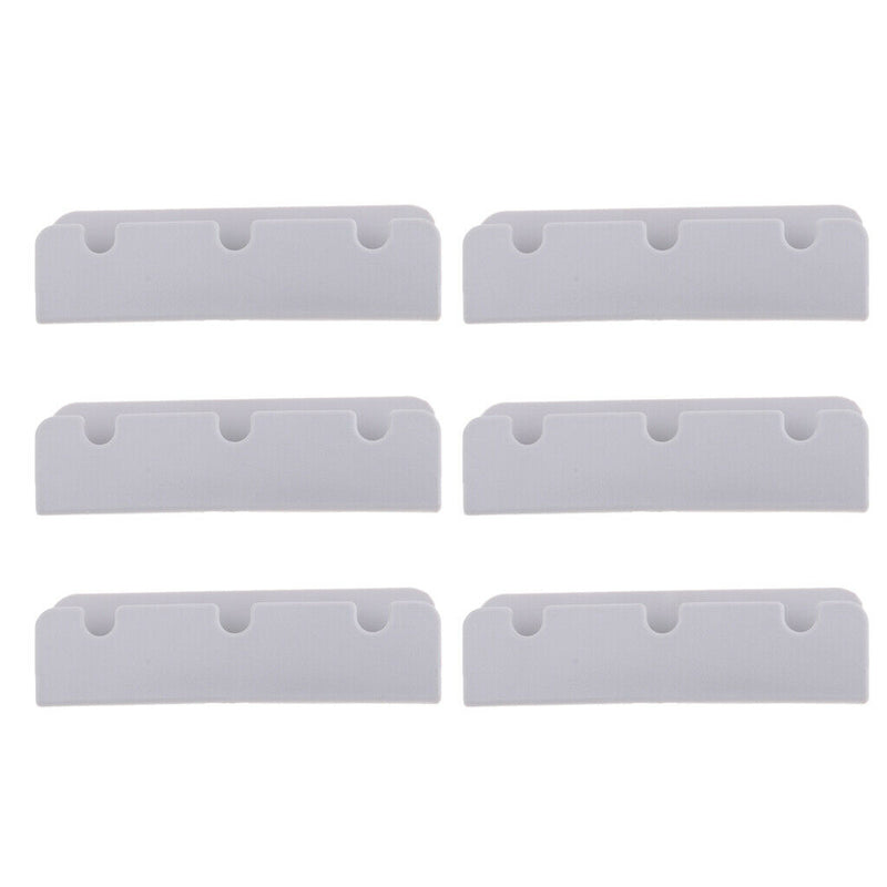 6x PVC Boat Seat Hook Clips Brackets Parts For Inflatable Dinghy Yacht