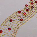 Glitter Rhinestone Iron On Transfer Hot Fix T-shirt Motif DIY Bowknot Decor