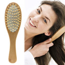 Wooden Natural Bamboo Hair Vent Brush Keratin Care Massager Wood Massage  ES