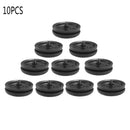 10 Pcs/set Car Universal Clip Seat Belt Stopper Buckle Button Fastener Safety