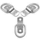 12 Pack D-Ring Tie Downs, 1/4 Inch D-Rings Anchor Lashing Ring For Loads On Q4N1