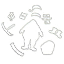 Santa Metal Die Cutting Die Stencil DIY Scrapbooking Paper Card Decor Craft