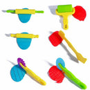 Smart Dough Tools set - 5 sets of Extruders tools plus 6pcs of basic dough