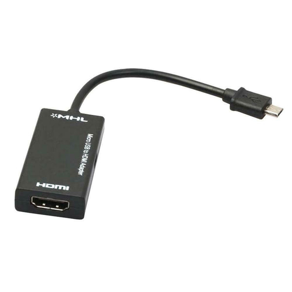 Micro USB To HDMI TV Out HDTV MHL Adapter Cable Charger Set For Phone Tablet