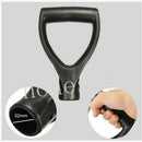 Black Diameter Replacement Plastic Top D Handle Garden Dig For Spade Fork Shovel