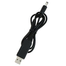Usb dc 5v to dc 12v step up cable module converter 2.1x5.5mm male connectorJA,a