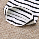 Long Sleeve Nursing T-Shirt for Pregnant Women Striped Maternity Clothes A
