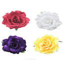 Women Rose Flower Hairpin Bridal Floral Hair Clip Brooch Wedding Beach Decor Lot