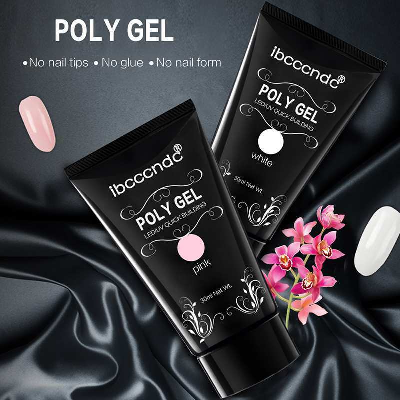 Ibcccndc 30G Poly Gel Finger Nail Extension Crystal Jelly Nail Gel Uv Led H C9I6