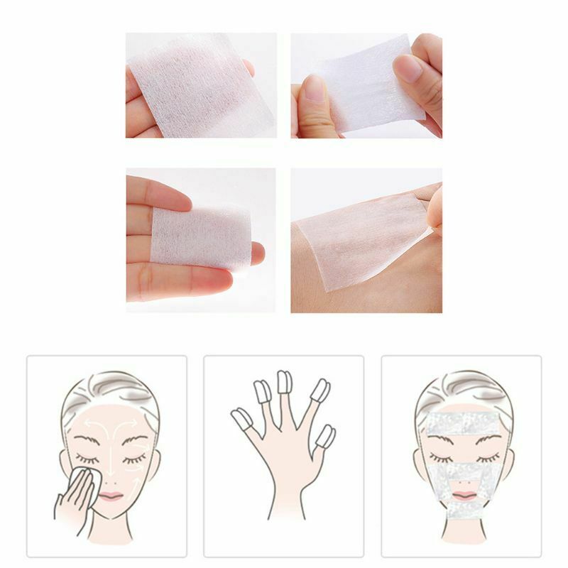 1000 Pcs/Set Cotton Cushion Makeup Remover Pad Thin Soft Cleaning Toning Facial
