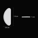 18 Pairs Eyeglasses Nose Pads Glasses Adhesive Silicone Anti-Slip Nosepads