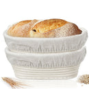 Rattan Bread Basket Pure Natural Cane Basket Storage Food & Fruit Baking Basket