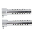2pcs 35mm Exhaust Muffler Insert Baffle Can DB Killer Silencer Stainless Steel
