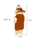 Cute Cartoon Animal Brooch Badge for Women Men Jacket Enamel Pins (Style 1) A