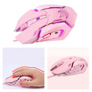 6 Button HMO-161 1200-1600-2400-3200DPI Backlit USB Wired Gaming Mouse Game Mice