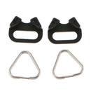 Camera Strap Triangle Split Ring Pair Hook 10mm for Canon Nikon Sony Olympus