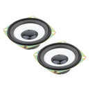2x 3 Inch Speaker 5W 4ÃŽÂ© HiFi Full-Range Speaker For DVD/Multimedia Sub-box Horn