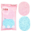 2pcs Facial Cleaning Sponge Puff Cosmetic Flutter Face Washing Pad Makeup Tools