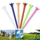 70mm Golf Nails Golf TEE Golf Rubber Nails Golf Double Ball Nails 10X F5Q3 L5V9