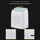 White Bluetooth Bass Speaker Portable Outdoor Sport Loudspeaker Wireless Mi